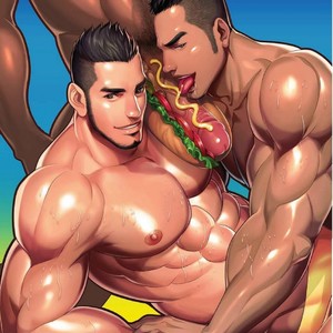 [sexnobi (Nobi Nobita)] Summer’s End Muscle Heat [Eng] – Gay Manga sex 36