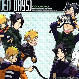 [KSL (OKIMURA Shino)] Naruto dj – Golden Days [Eng] – Gay Manga thumbnail 001