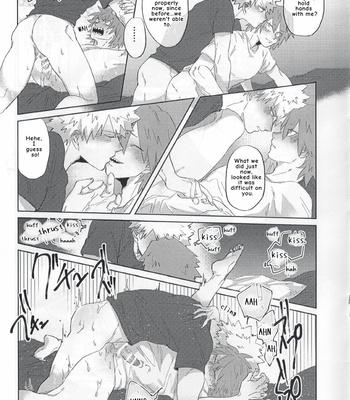 [Age Nasugorira] With My Darling Love – Boku No Hero Academia dj [Eng] – Gay Manga sex 16