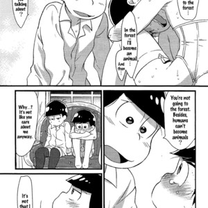 [MatsuCha/ Matcha] ko miete yoru ha hageshiku otoko wo saso – Osomatsu-san dj [Eng] – Gay Manga sex 34