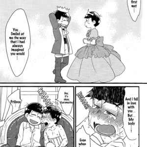 [MatsuCha/ Matcha] ko miete yoru ha hageshiku otoko wo saso – Osomatsu-san dj [Eng] – Gay Manga sex 36