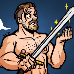 [Randy Meeks (randyslashtoons)] King Arthur Legend of the Sword [Eng] – Gay Manga sex 8