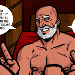 [Randy Meeks (randyslashtoons)] Merlins Gift + Bonus CG [Eng] – Gay Manga sex 3