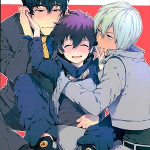 [Utachan Honpo, JIEITAI (Utako, Ketudora)] Shounen! AV o Toru zo! – Kekkai Sensen dj [JP] – Gay Manga thumbnail 001