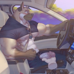 [Raccoon21] Car – Gay Manga sex 3