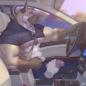 [Raccoon21] Car – Gay Manga sex 4