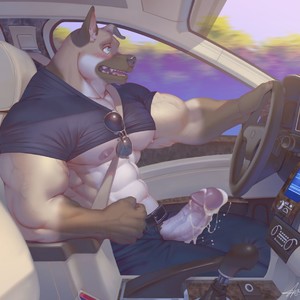 [Raccoon21] Car – Gay Manga sex 12