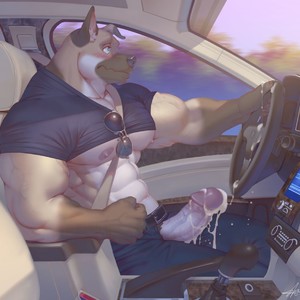 [Raccoon21] Car – Gay Manga sex 14