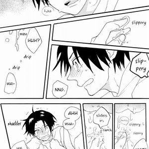 [Honeyamber] Shin-chan, I’m Scared – Kuroko no Basuke dj [Eng] – Gay Manga sex 9