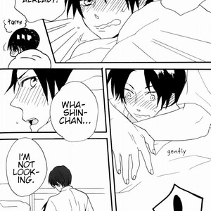 [Honeyamber] Shin-chan, I’m Scared – Kuroko no Basuke dj [Eng] – Gay Manga sex 20