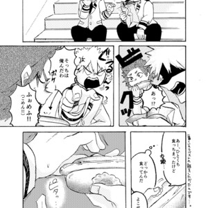 [Minano Fall] Hanjuku 4 sanpuru – Boku no Hero Academia dj [JP] – Gay Manga sex 24