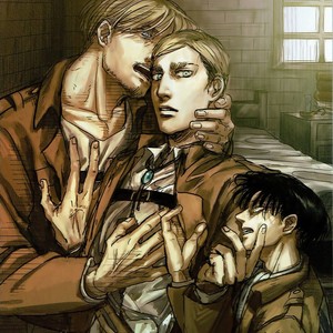 [Chiruchiru] Hands on me – Attack on Titan dj [Eng] – Gay Manga sex 27