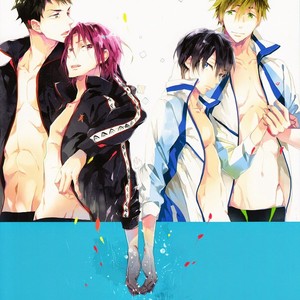 [mememery (hash)] Free! dj – Tengoku no Juliet [Esp] – Gay Manga thumbnail 001