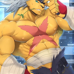 [Sollyz Sundyz] BanchoLeomon (Digimon) – Gay Manga sex 6