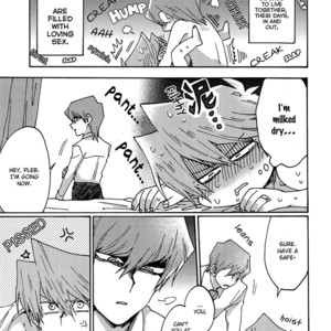 [Sukidarake (Fukuzawa Yukine)] No Wife No Life – Yu-Gi-Oh! dj [Eng] – Gay Manga sex 8