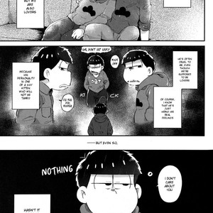[Momoiro-netsuduki (Kisaki Nana)] Honne to Tatemae – Osomatsu-san dj [Eng] – Gay Manga sex 2
