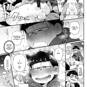 [Momoiro-netsuduki (Kisaki Nana)] Honne to Tatemae – Osomatsu-san dj [Eng] – Gay Manga sex 10
