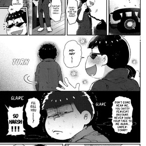 [Momoiro-netsuduki (Kisaki Nana)] Honne to Tatemae – Osomatsu-san dj [Eng] – Gay Manga sex 24