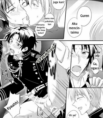 [upset (Uni)] Loser in the car – Owari no Seraph dj [Indo] – Gay Manga sex 17
