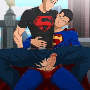 [Suiton00] Fuck of Steel (Young Justice) – Gay Manga sex 3