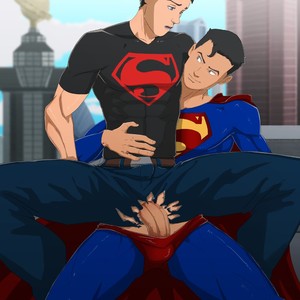 [Suiton00] Fuck of Steel (Young Justice) – Gay Manga sex 4