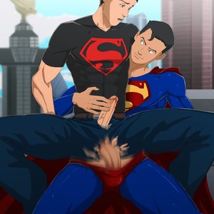 [Suiton00] Fuck of Steel (Young Justice) – Gay Manga sex 8