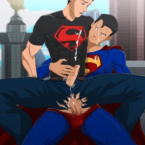 [Suiton00] Fuck of Steel (Young Justice) – Gay Manga sex 11