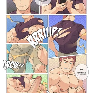 [Zephleit] Muscle Growth Comic [Eng] – Gay Manga sex 9