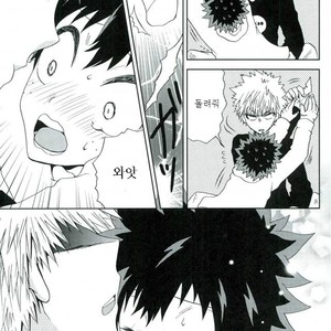 [Fujii Niya] Hai kei Bakugou Katsuki-sama o tatekomi de miru – Boku no Hero Academia dj [KR] – Gay Manga sex 5