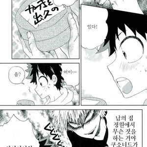 [Fujii Niya] Hai kei Bakugou Katsuki-sama o tatekomi de miru – Boku no Hero Academia dj [KR] – Gay Manga sex 9