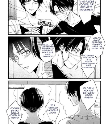 [UNAP! Maine] El niño insoportable y el adulto cabeza dura – Shingeki no Kyojin dj [Esp] – Gay Manga sex 26