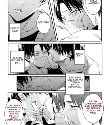 [UNAP! Maine] El niño insoportable y el adulto cabeza dura – Shingeki no Kyojin dj [Esp] – Gay Manga sex 28