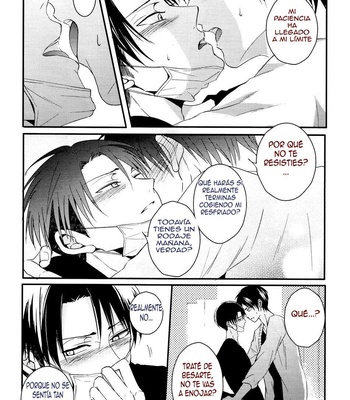 [UNAP! Maine] El niño insoportable y el adulto cabeza dura – Shingeki no Kyojin dj [Esp] – Gay Manga sex 29