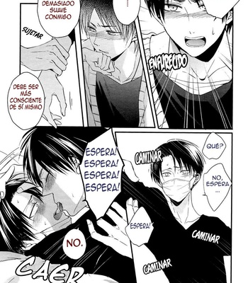 [UNAP! Maine] El niño insoportable y el adulto cabeza dura – Shingeki no Kyojin dj [Esp] – Gay Manga sex 30