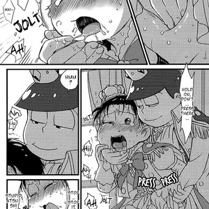 [MatsuCha/ Matcha] Osomatsu-san dj – Momo no koganemizu [Eng] – Gay Manga sex 15