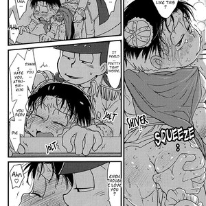 [MatsuCha/ Matcha] Osomatsu-san dj – Momo no koganemizu [Eng] – Gay Manga sex 17