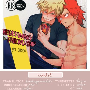 Gay Manga - [SCO.LABO (shoco)] Yuujou Heni  | Redefining Friendship –  Boku no Hero Academia dj [Eng] – Gay Manga