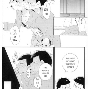 [mukkimuki] tanoshi sex no joken – Osomatsu San dj [Eng] – Gay Manga sex 24