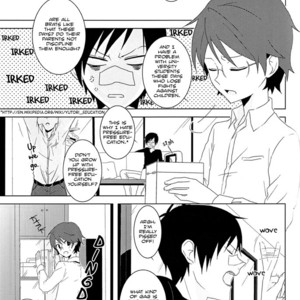 [Am (Ane)] Durarara!! dj – Sensei, Oshiego-san ni wa Te wo Sawarenaide Kudasai [Eng] – Gay Manga sex 5