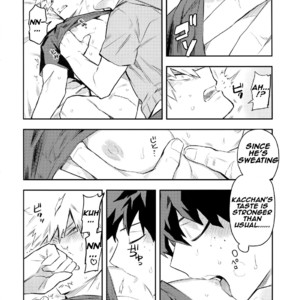 [Kometubu (Rittiri)] The Battle Between Sick Kacchan and Me (Kazehiki Kacchan to Boku no Koubou-sen) – Boku no Hero Academia dj [Eng] – Gay Manga sex 13