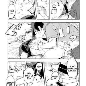 [Kometubu (Rittiri)] The Battle Between Sick Kacchan and Me (Kazehiki Kacchan to Boku no Koubou-sen) – Boku no Hero Academia dj [Eng] – Gay Manga sex 14