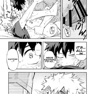 [Kometubu (Rittiri)] The Battle Between Sick Kacchan and Me (Kazehiki Kacchan to Boku no Koubou-sen) – Boku no Hero Academia dj [Eng] – Gay Manga sex 16