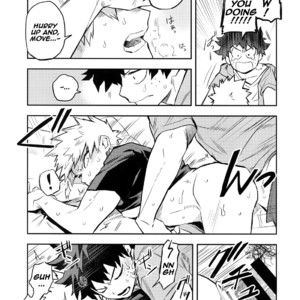 [Kometubu (Rittiri)] The Battle Between Sick Kacchan and Me (Kazehiki Kacchan to Boku no Koubou-sen) – Boku no Hero Academia dj [Eng] – Gay Manga sex 18