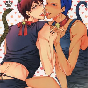 [Karaage of the Year (KURAAGE Muchio)] Kuroko no Basuke dj – Petto o aishite issu ka [JP] – Gay Manga sex 2