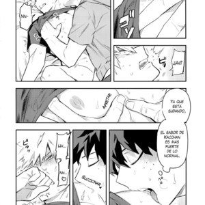 [Kometubu (Rittiri)] Kazehiki Kacchan To Boku No Koubou-sen | Kacchan enfermo [Esp] – Gay Manga sex 13