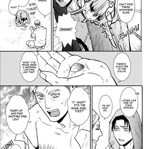 [Sagawa Miku] Shingeki no Kyojin dj – The sea,clear skies, and two guys [Eng] – Gay Manga sex 7
