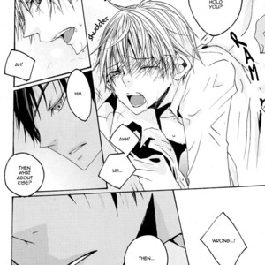 [Tsukiyo no Sanpomichi] Kuroko no Basket dj – Hikari wa Kage wo Shinshoku Suru [Eng] – Gay Manga sex 9