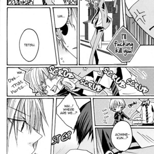 [Tsukiyo no Sanpomichi] Kuroko no Basket dj – Hikari wa Kage wo Shinshoku Suru [Eng] – Gay Manga sex 19