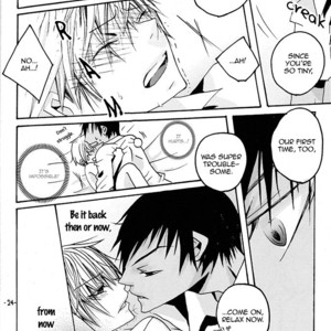 [Tsukiyo no Sanpomichi] Kuroko no Basket dj – Hikari wa Kage wo Shinshoku Suru [Eng] – Gay Manga sex 25