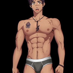 [Mazjojo] Full Service 1.10.1 Demo (Non-H Scenes, Unused Scenes, Backgrounds, Sprites) – Gay Manga sex 345